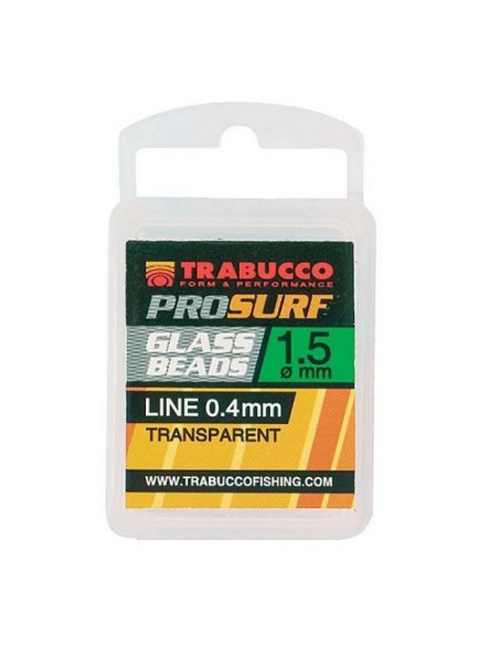 Trabucco  Glass Beads 1.5mm Transparente